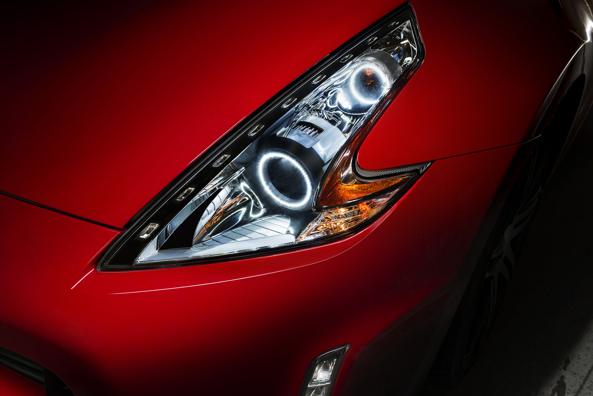 2380-333 - Nissan 370 Z 2009-2017 ORACLE ColorSHIFT Dual Halo Kit